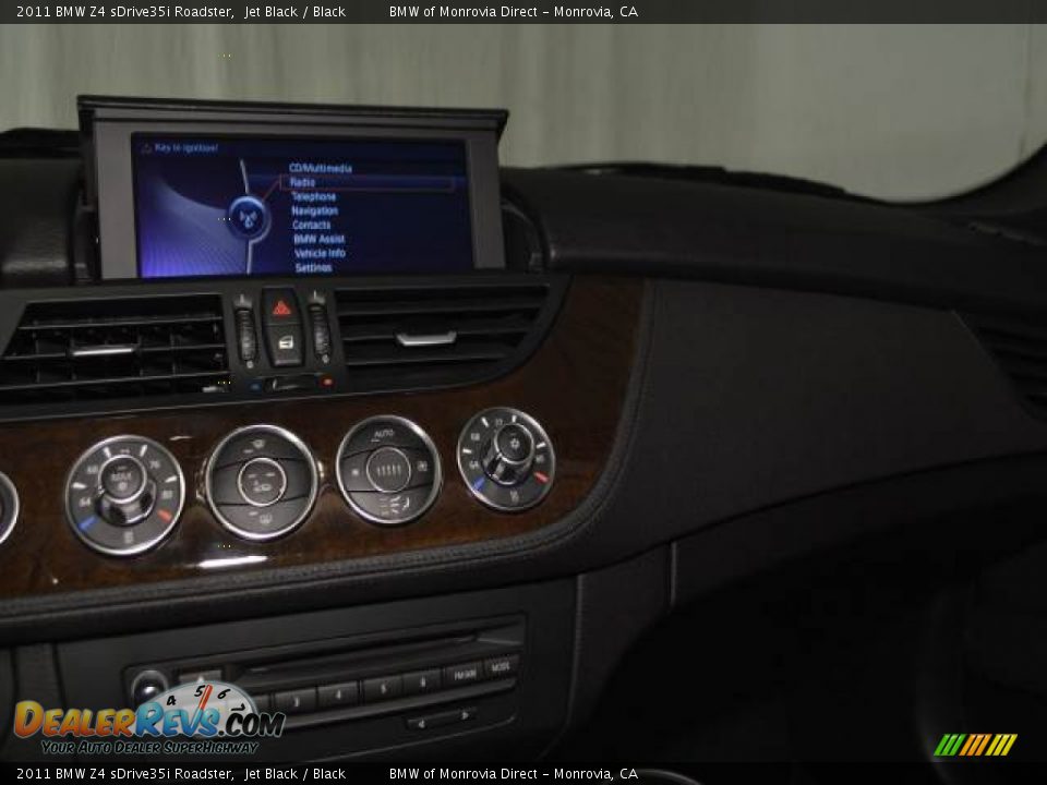 2011 BMW Z4 sDrive35i Roadster Jet Black / Black Photo #18