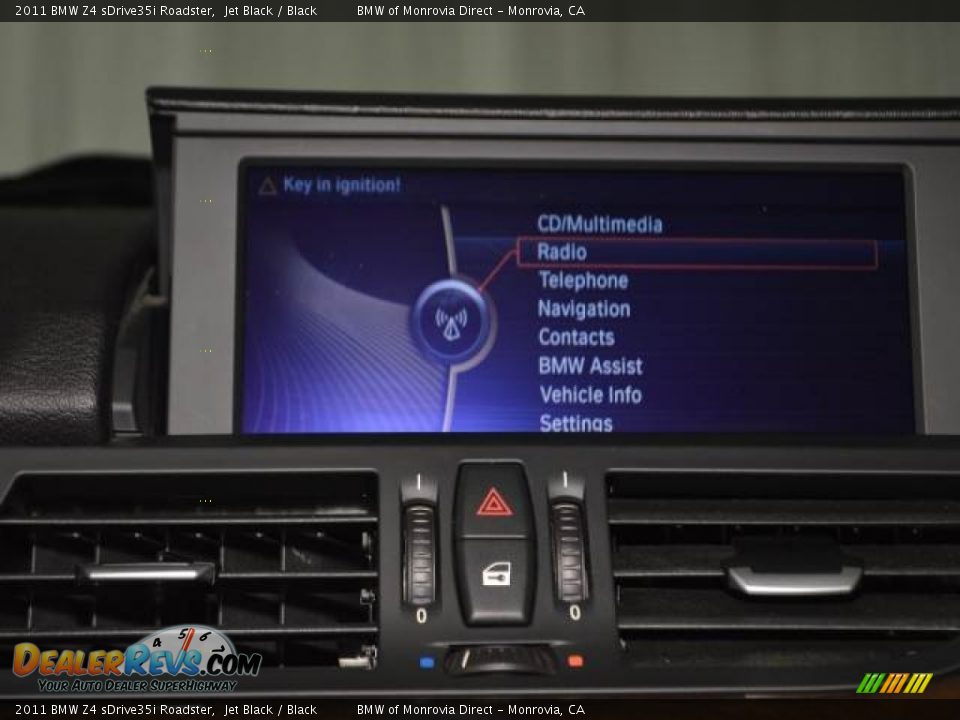 2011 BMW Z4 sDrive35i Roadster Jet Black / Black Photo #19