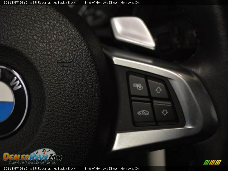 2011 BMW Z4 sDrive35i Roadster Jet Black / Black Photo #24