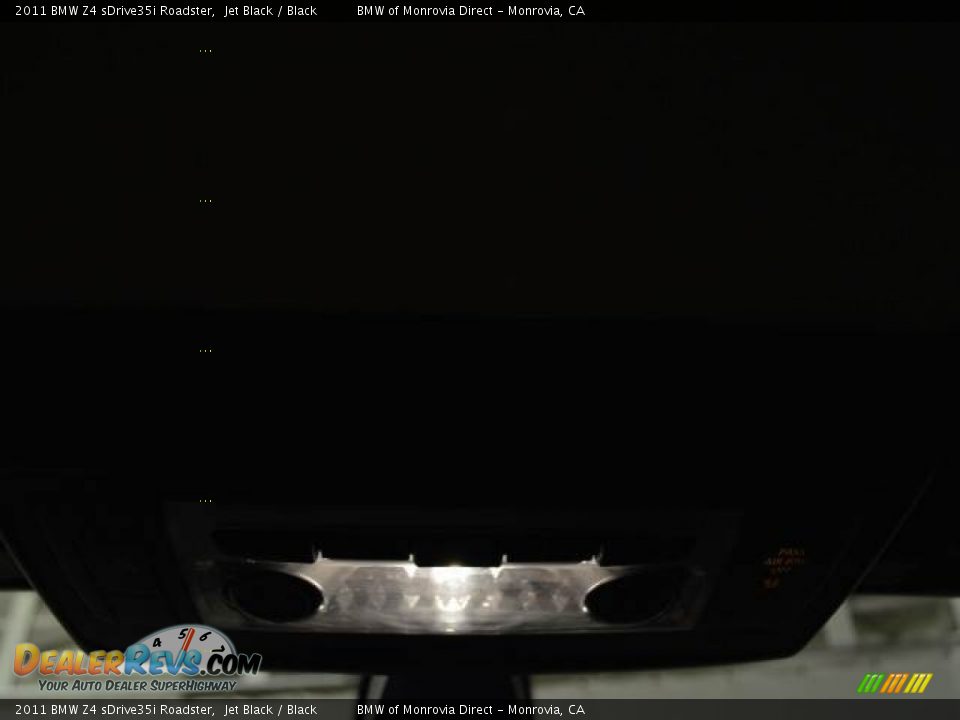 2011 BMW Z4 sDrive35i Roadster Jet Black / Black Photo #27