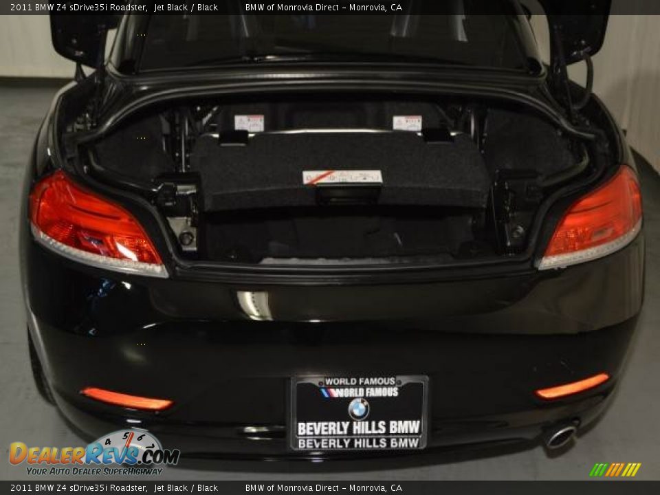 2011 BMW Z4 sDrive35i Roadster Jet Black / Black Photo #29