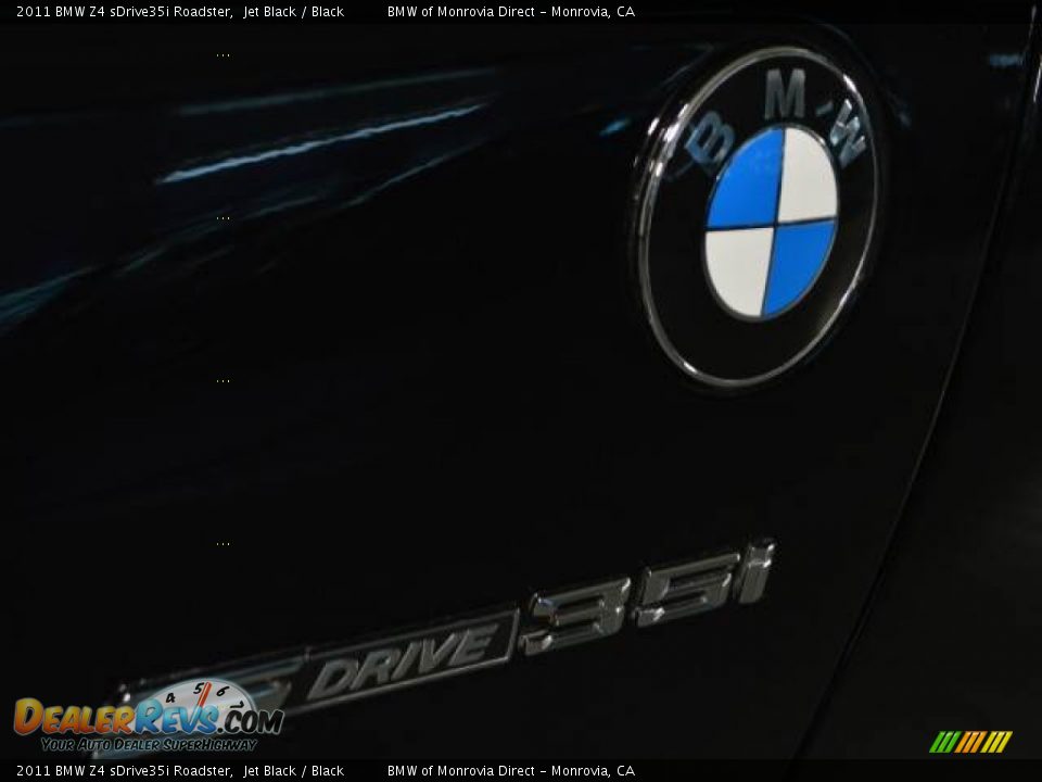 2011 BMW Z4 sDrive35i Roadster Jet Black / Black Photo #30