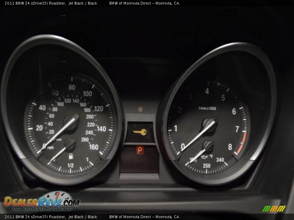 2011 BMW Z4 sDrive35i Roadster Jet Black / Black Photo #31