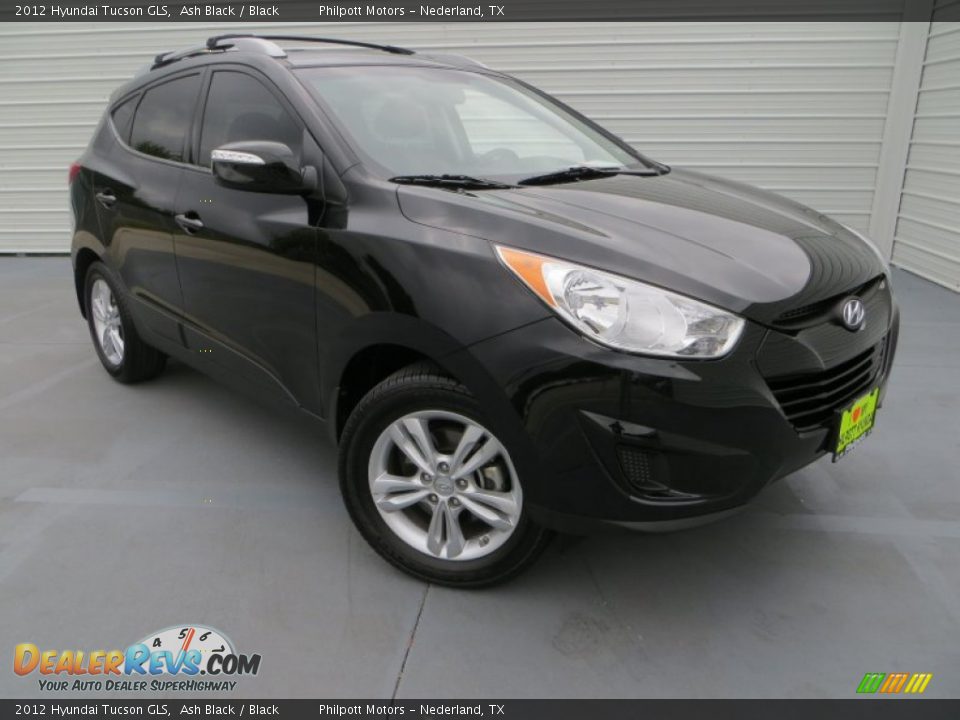 2012 Hyundai Tucson GLS Ash Black / Black Photo #1