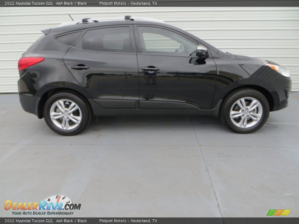 2012 Hyundai Tucson GLS Ash Black / Black Photo #2