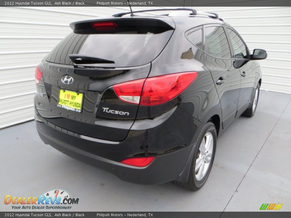 2012 Hyundai Tucson GLS Ash Black / Black Photo #3