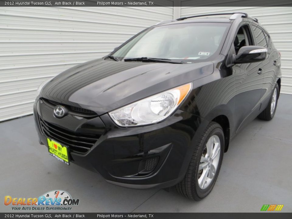 2012 Hyundai Tucson GLS Ash Black / Black Photo #6