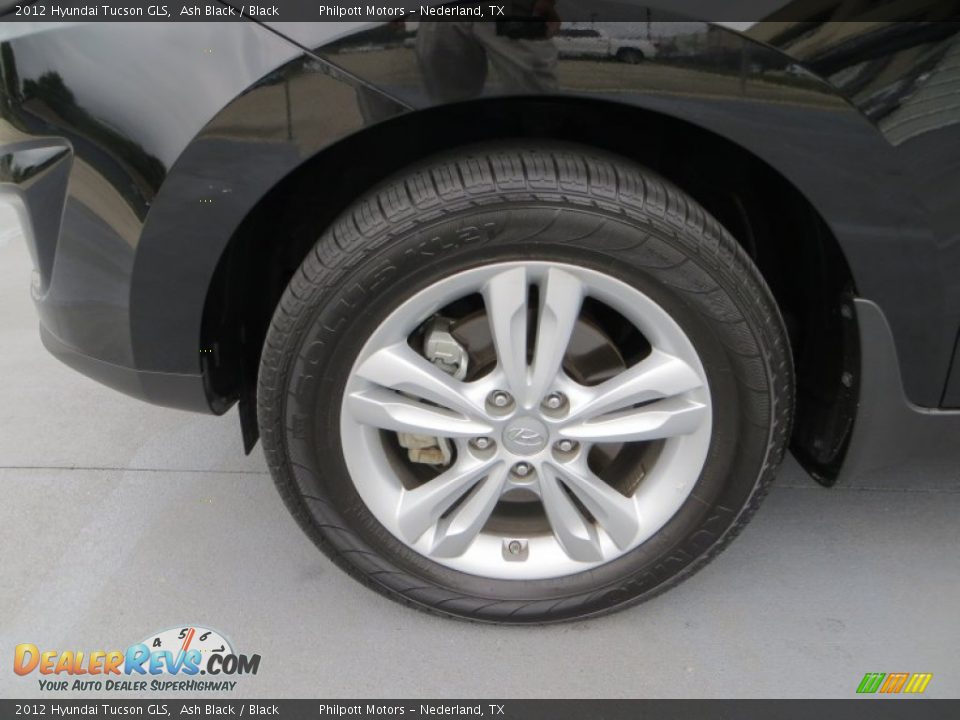 2012 Hyundai Tucson GLS Ash Black / Black Photo #10