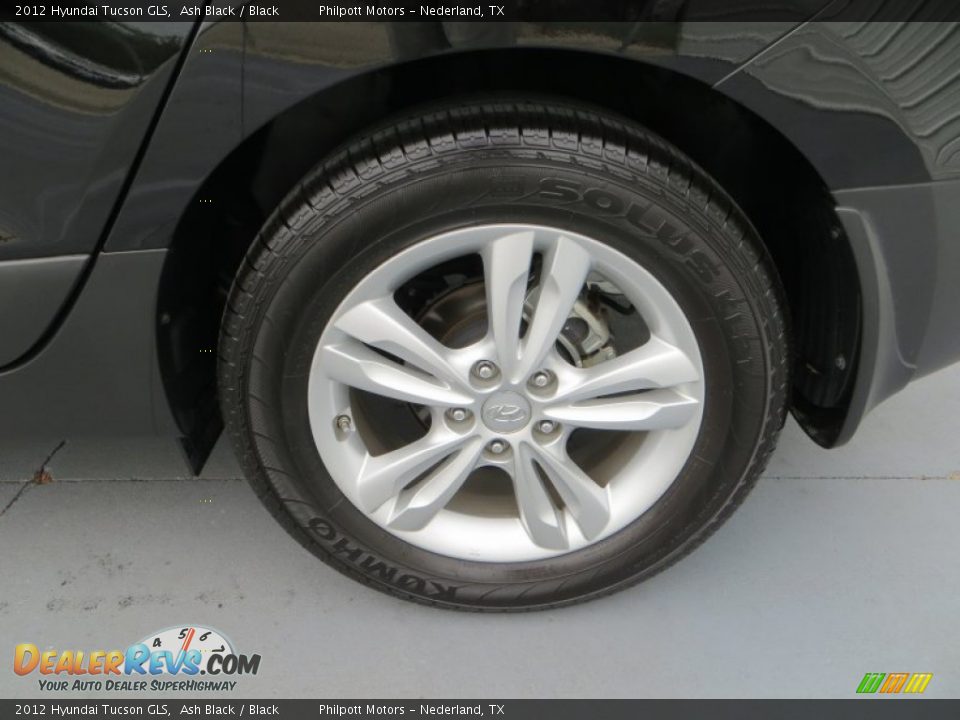 2012 Hyundai Tucson GLS Ash Black / Black Photo #11