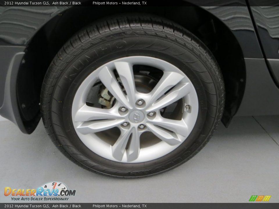 2012 Hyundai Tucson GLS Ash Black / Black Photo #12