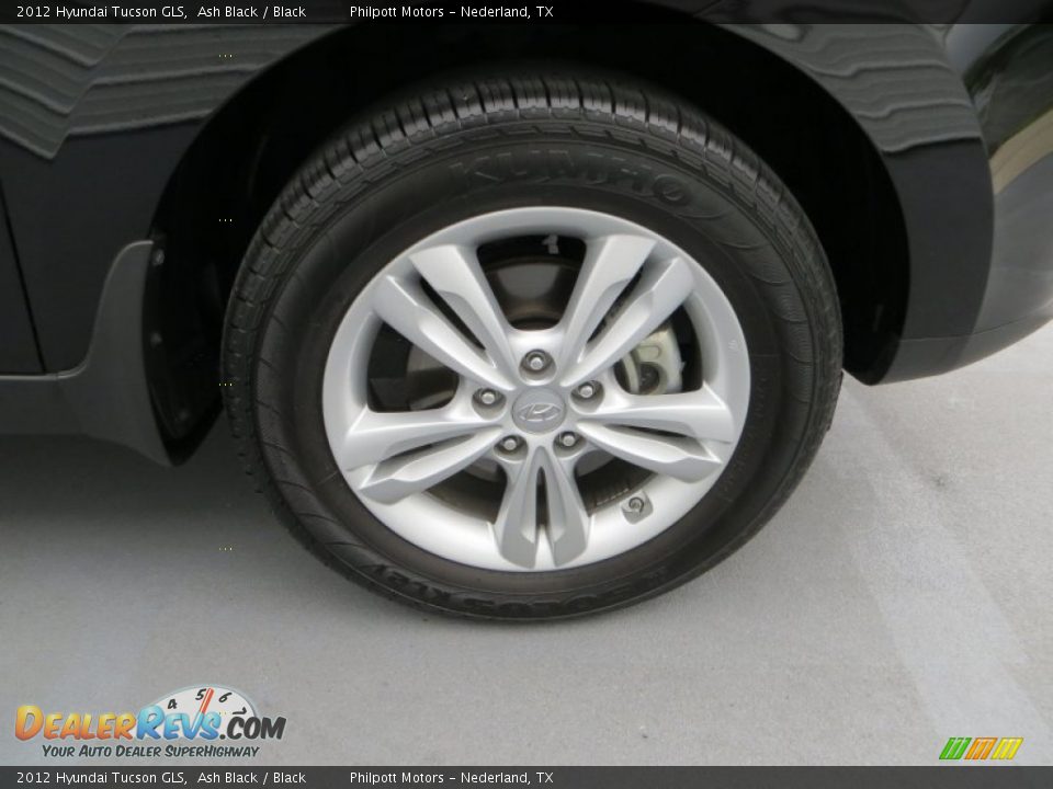 2012 Hyundai Tucson GLS Ash Black / Black Photo #13