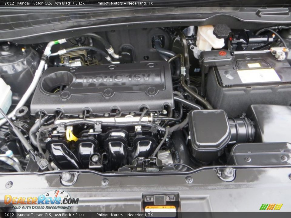 2012 Hyundai Tucson GLS Ash Black / Black Photo #20