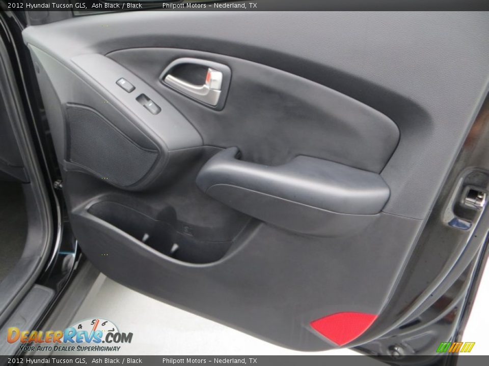2012 Hyundai Tucson GLS Ash Black / Black Photo #21