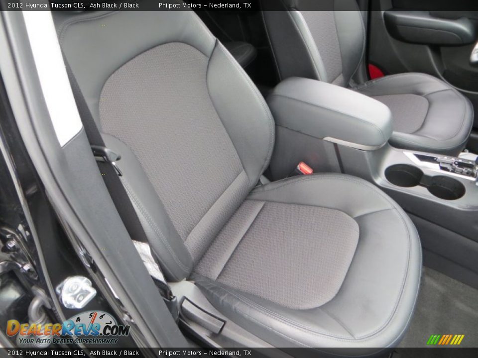 2012 Hyundai Tucson GLS Ash Black / Black Photo #23