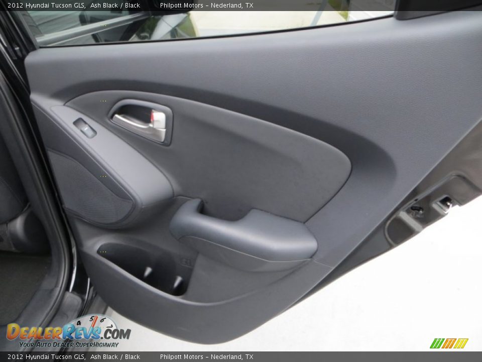 2012 Hyundai Tucson GLS Ash Black / Black Photo #24