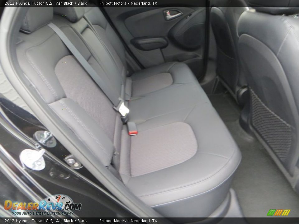 2012 Hyundai Tucson GLS Ash Black / Black Photo #25