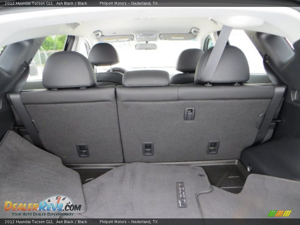 2012 Hyundai Tucson GLS Ash Black / Black Photo #26