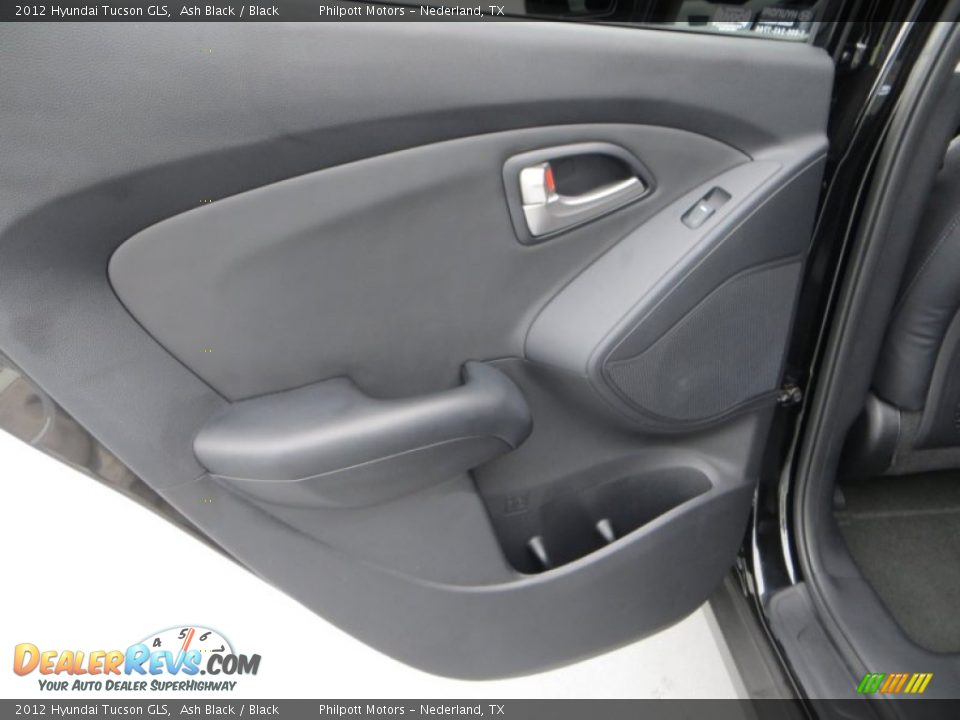 2012 Hyundai Tucson GLS Ash Black / Black Photo #27