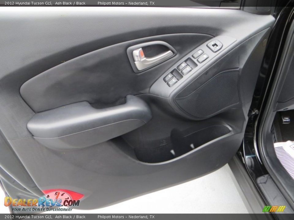 2012 Hyundai Tucson GLS Ash Black / Black Photo #29