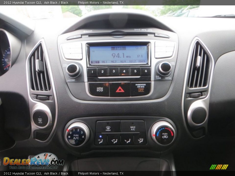 2012 Hyundai Tucson GLS Ash Black / Black Photo #34