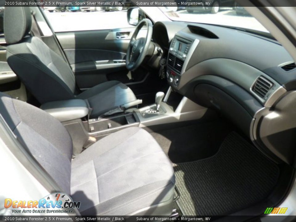 2010 Subaru Forester 2.5 X Premium Spark Silver Metallic / Black Photo #4