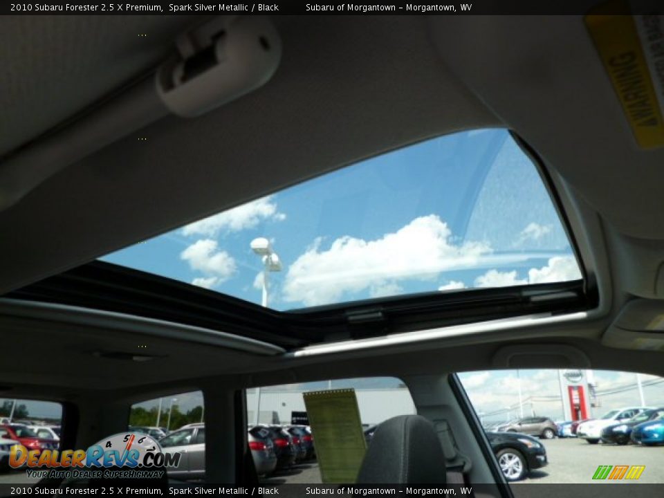 2010 Subaru Forester 2.5 X Premium Spark Silver Metallic / Black Photo #5