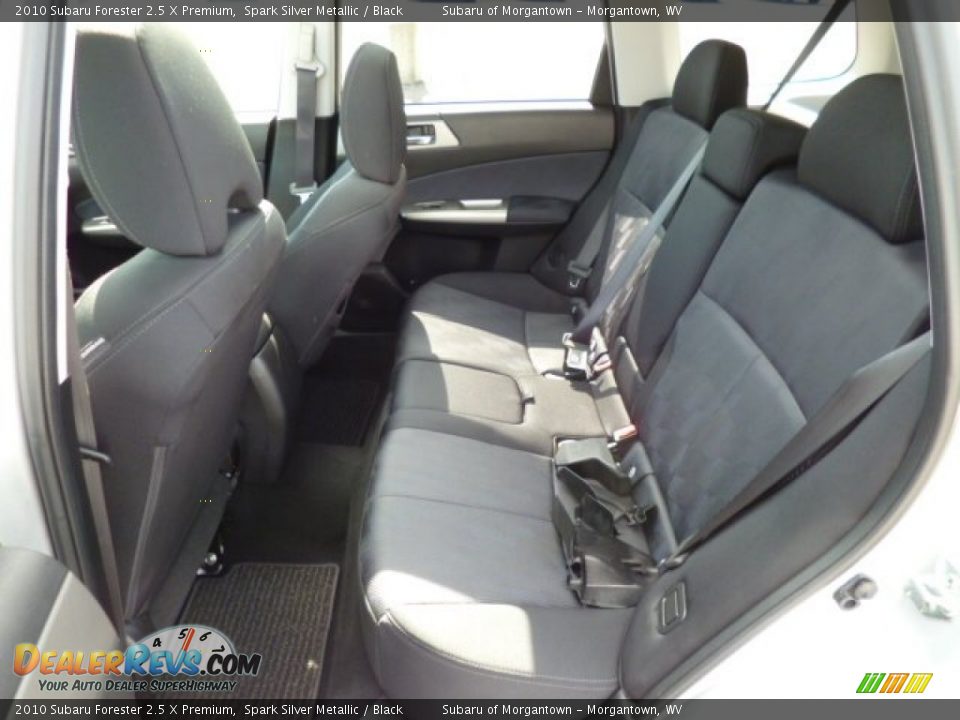 2010 Subaru Forester 2.5 X Premium Spark Silver Metallic / Black Photo #6