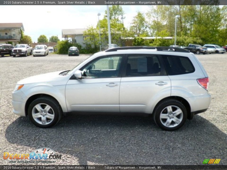 2010 Subaru Forester 2.5 X Premium Spark Silver Metallic / Black Photo #8
