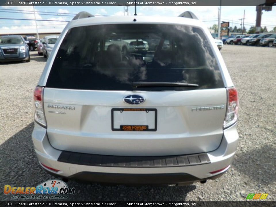 2010 Subaru Forester 2.5 X Premium Spark Silver Metallic / Black Photo #10