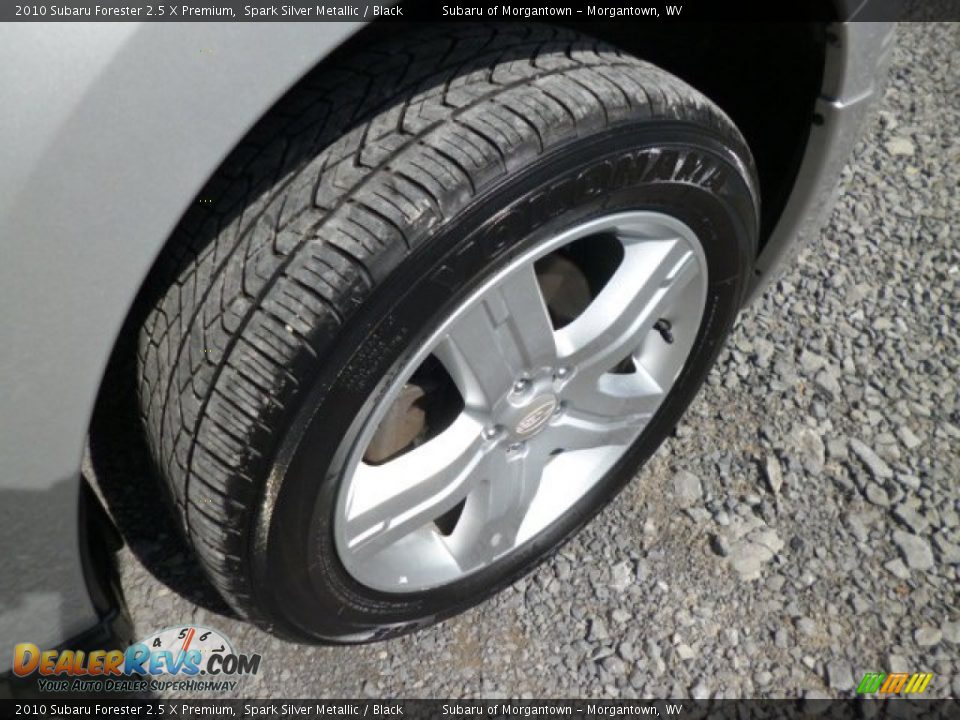 2010 Subaru Forester 2.5 X Premium Spark Silver Metallic / Black Photo #13