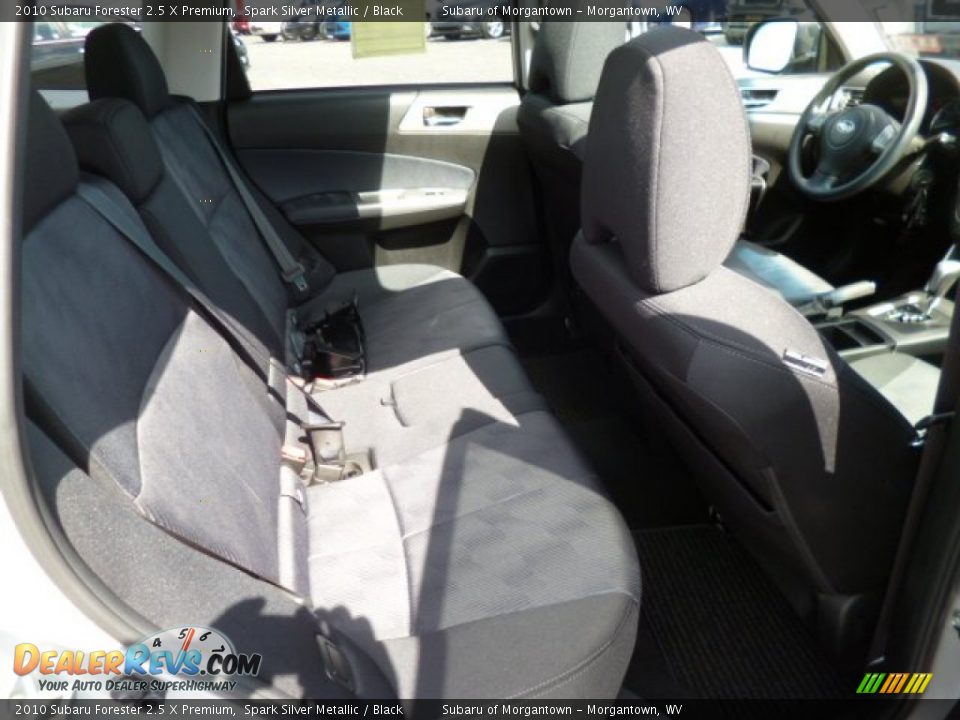 2010 Subaru Forester 2.5 X Premium Spark Silver Metallic / Black Photo #14