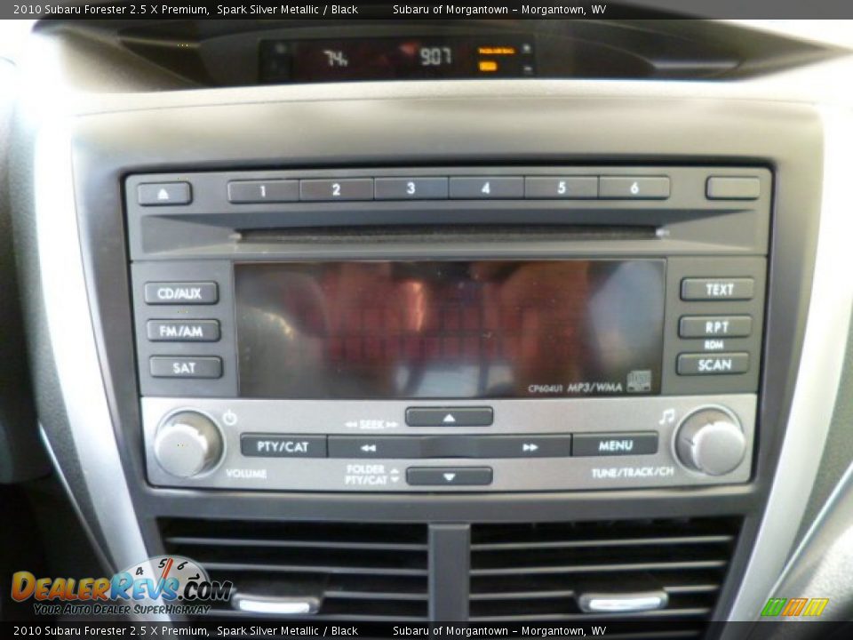 2010 Subaru Forester 2.5 X Premium Spark Silver Metallic / Black Photo #19