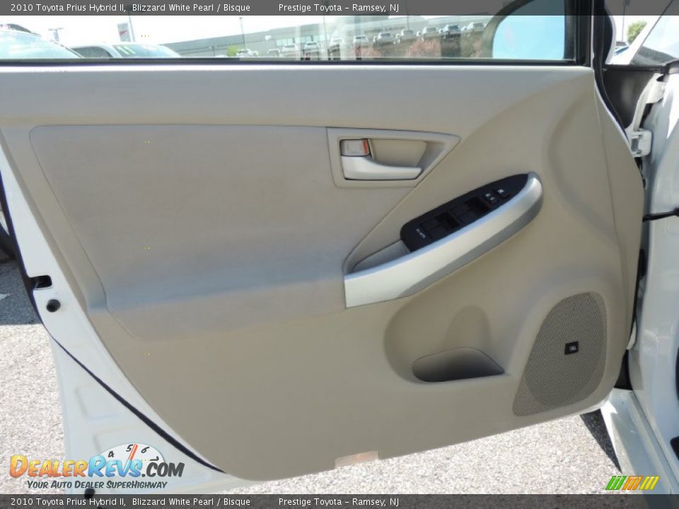 2010 Toyota Prius Hybrid II Blizzard White Pearl / Bisque Photo #6