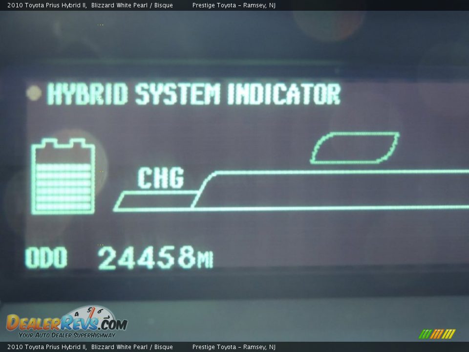 2010 Toyota Prius Hybrid II Blizzard White Pearl / Bisque Photo #10