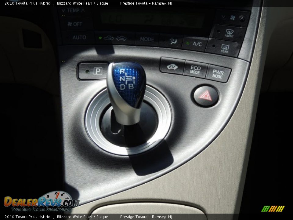 2010 Toyota Prius Hybrid II Blizzard White Pearl / Bisque Photo #12
