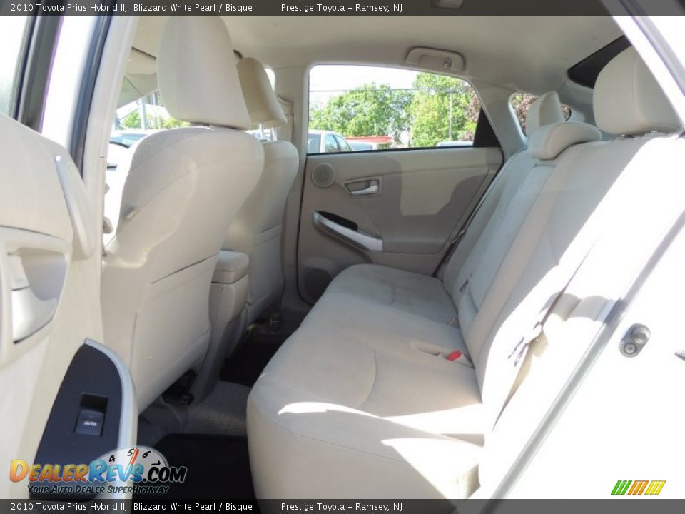 2010 Toyota Prius Hybrid II Blizzard White Pearl / Bisque Photo #13