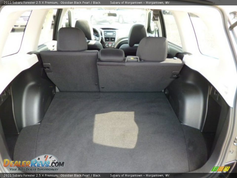 2011 Subaru Forester 2.5 X Premium Obsidian Black Pearl / Black Photo #14