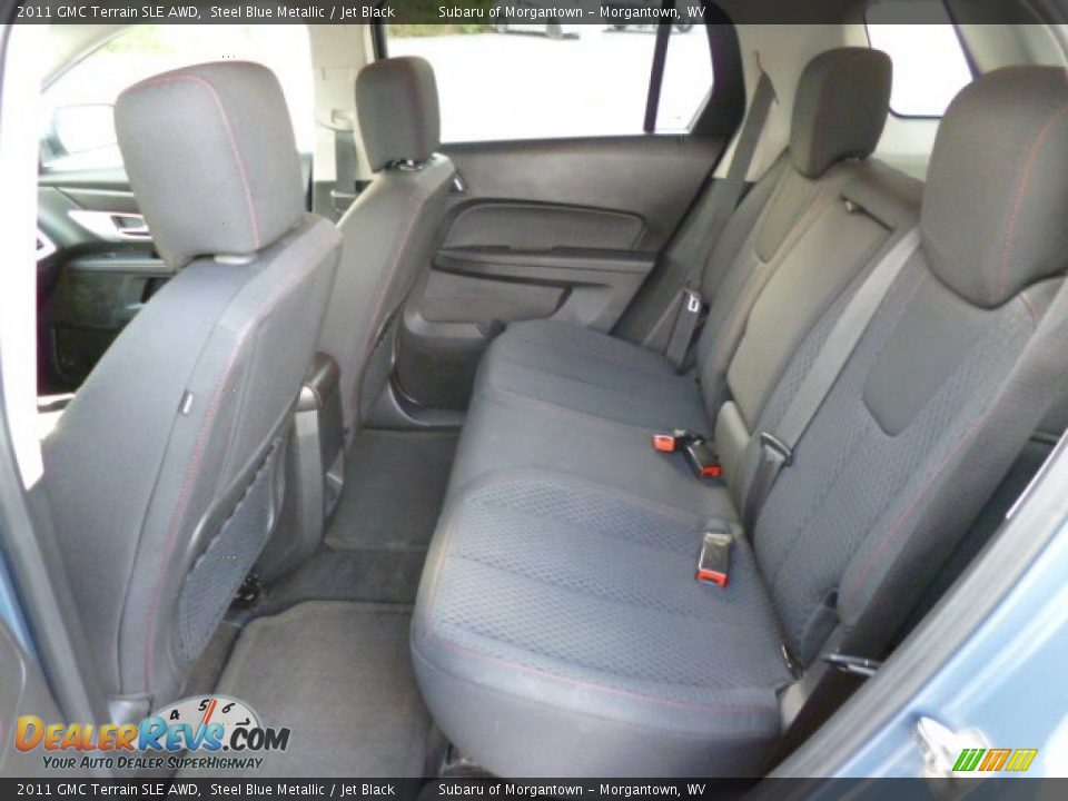 2011 GMC Terrain SLE AWD Steel Blue Metallic / Jet Black Photo #5