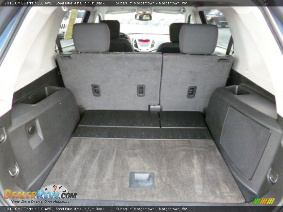 2011 GMC Terrain SLE AWD Steel Blue Metallic / Jet Black Photo #6