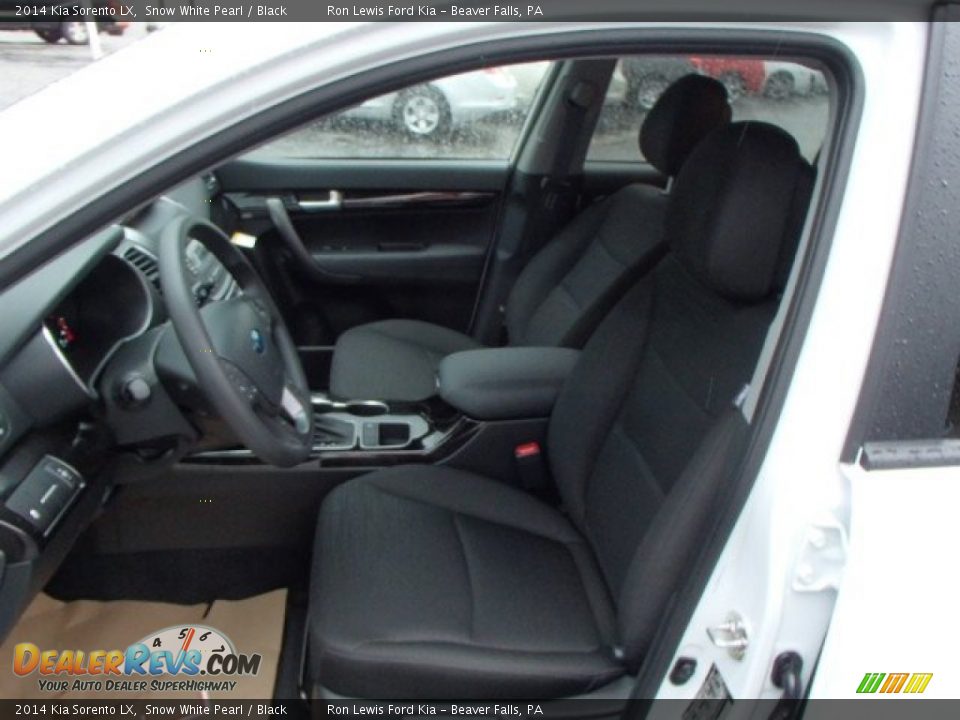 2014 Kia Sorento LX Snow White Pearl / Black Photo #11