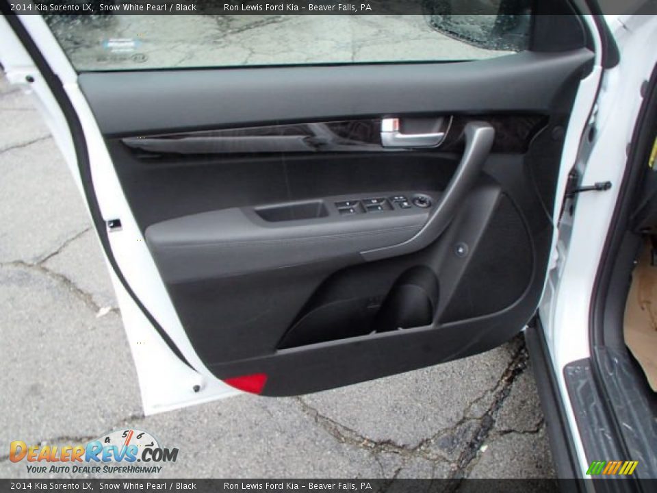 2014 Kia Sorento LX Snow White Pearl / Black Photo #12