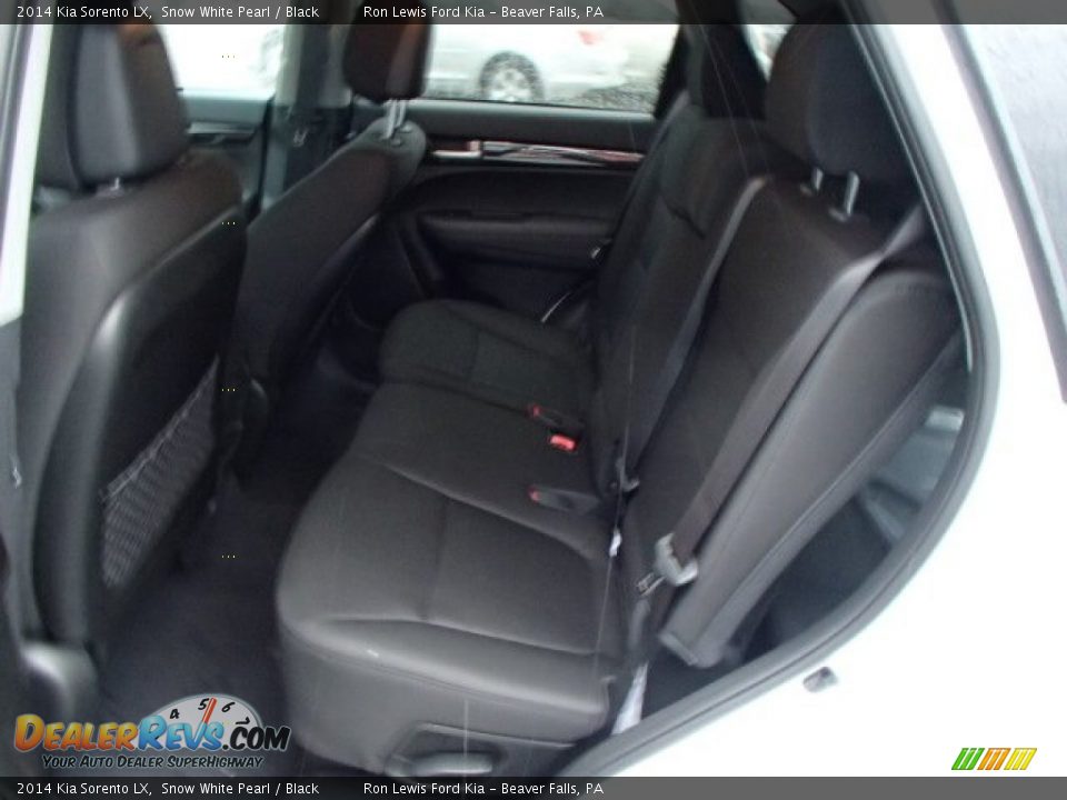 2014 Kia Sorento LX Snow White Pearl / Black Photo #13
