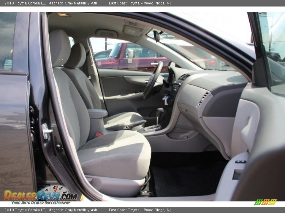 2010 Toyota Corolla LE Magnetic Gray Metallic / Ash Photo #8