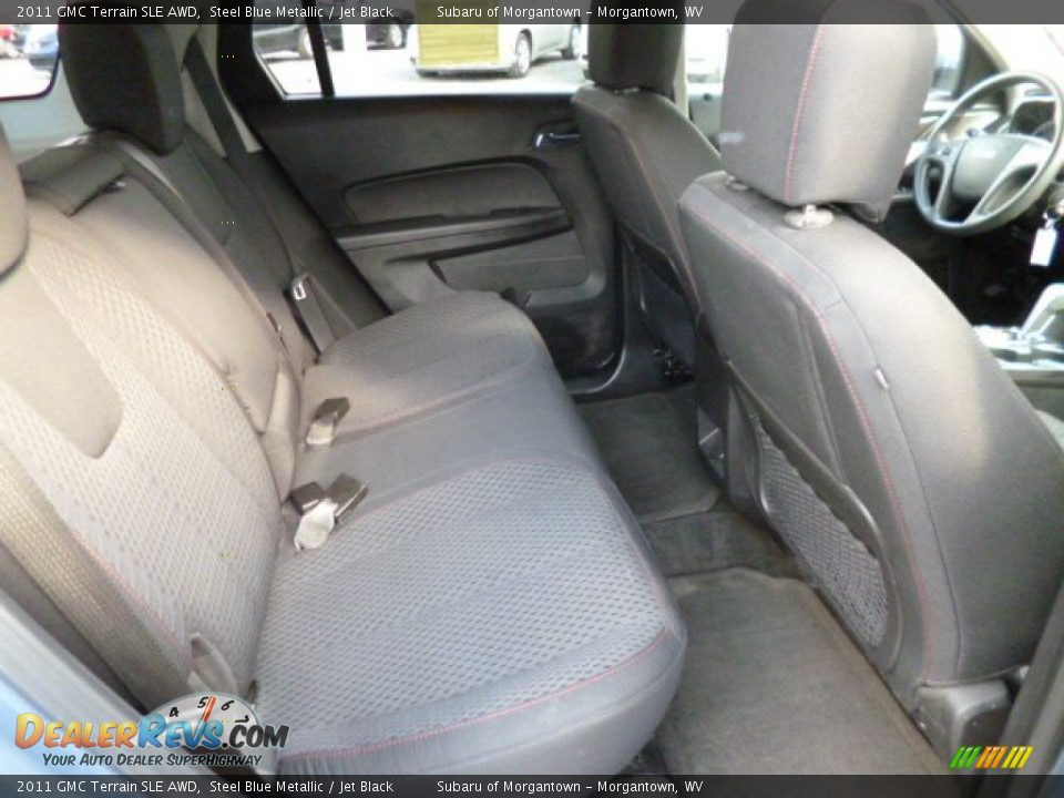 2011 GMC Terrain SLE AWD Steel Blue Metallic / Jet Black Photo #14