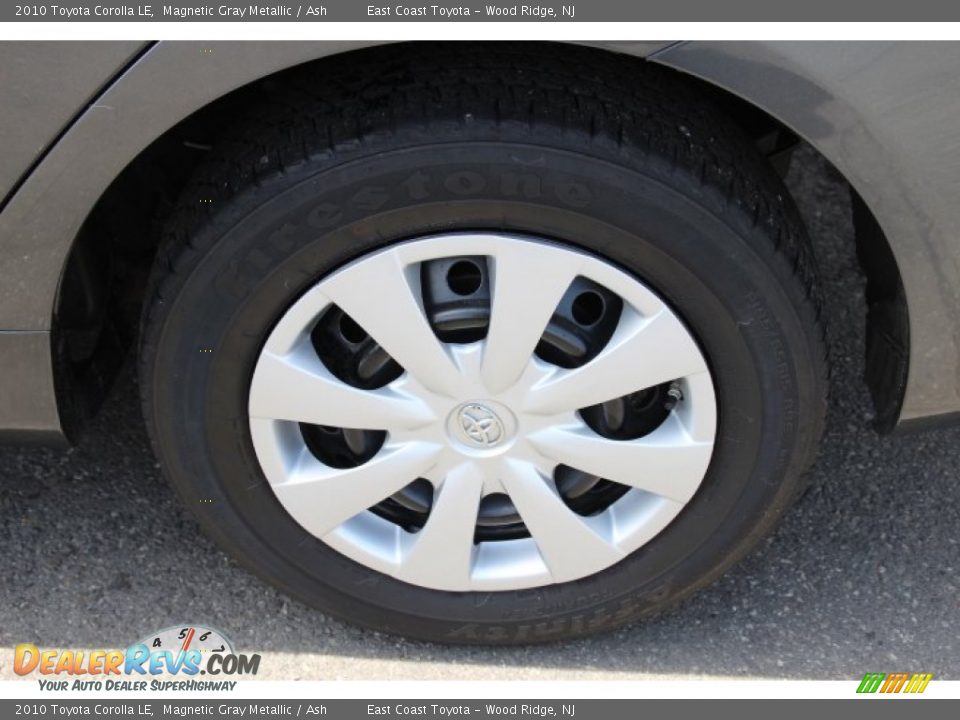 2010 Toyota Corolla LE Magnetic Gray Metallic / Ash Photo #14