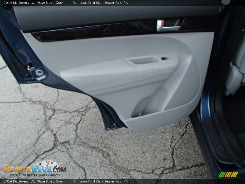2014 Kia Sorento LX Wave Blue / Gray Photo #14