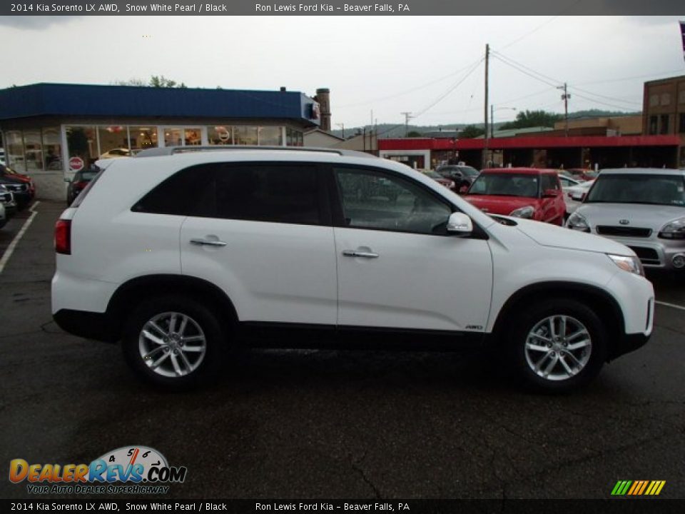 2014 Kia Sorento LX AWD Snow White Pearl / Black Photo #1