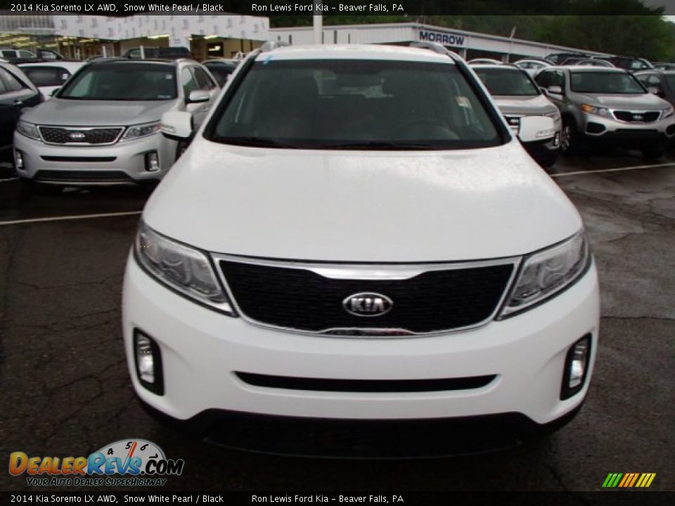 2014 Kia Sorento LX AWD Snow White Pearl / Black Photo #3