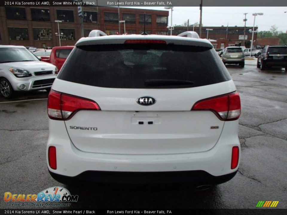 2014 Kia Sorento LX AWD Snow White Pearl / Black Photo #7