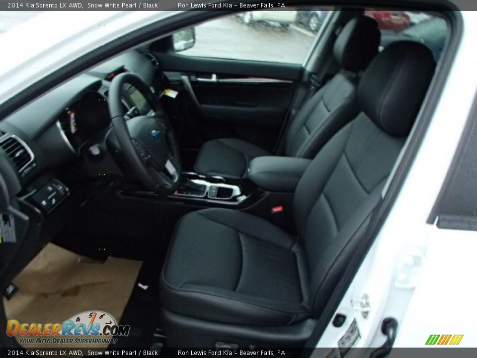 2014 Kia Sorento LX AWD Snow White Pearl / Black Photo #11